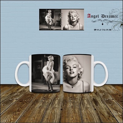 TASSE TASSE Marilyn Monroe Star Hollywood Schauspielerin Fotos Schwarz Weiß Kino Vintage