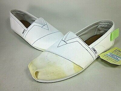 Toms Classics White Canvas Size 9 Slip Shoes NWB sale online | eBay
