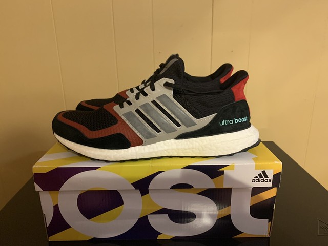 Size 13 - adidas UltraBoost 1.0 S&L Black Power Red 2019 for sale online | eBay