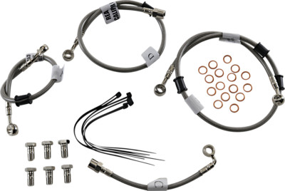 Galfer Stainlesss Steel Brake Line Kits 1 Lines Rear FK003D951-R
