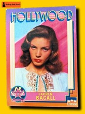 Lauren Bacall Hollywood Trading Card