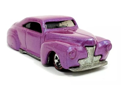Hot Wheels Tail Dragger First Editions Series 1997 Magenta Mattel 5 Spoke Wheels