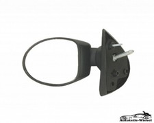 Seitenspiegel Links Flach Man. schwarz für RENAULT TWINGO 1 I Schrägheck