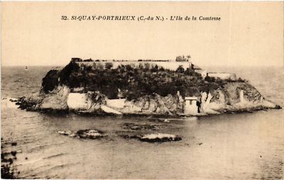 Old postcard St-QUAY-PORTRIEUX - L'Ile de la Comtesse (630292)