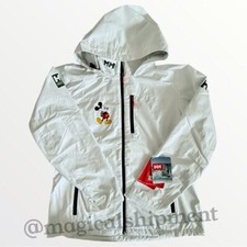NWT! Disney Parks Helly Hansen Mickey Mouse Hooded Waterproof Jacket | Ladies S