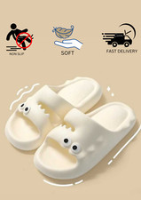 Cute Cartoon Slippers For Women Men Indoor And Outdoor Non-slip Thick Soles