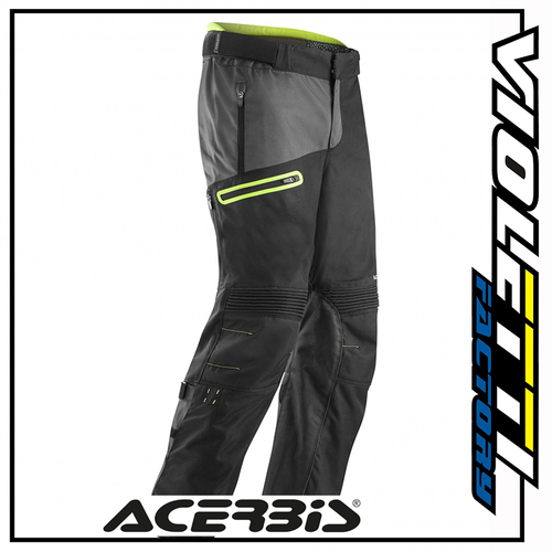 Pantaloni Enduro Acerbis One Baggy Nero-Giallo Adventouring | eBay