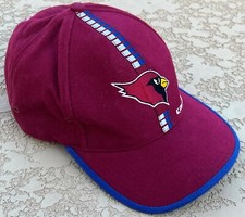 Vintage Logo Athletic Pro Line Arizona Phoenix Cardinals Red Slider Baseball Hat