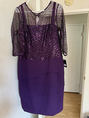 le bos formal dresses Le Bos Formal /Special Occasion Dress with Jacket Navy Blue Size 22W NWT