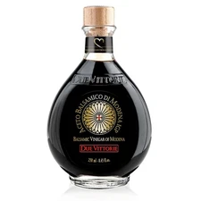 Oro Gold PGI Barrel-Aged Balsamic Vinegar from Modena - 8.45oz with Cork Pourer
