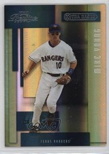 2004 Playoff Prestige Xtra Bases Purple /150 Michael Young #191 4i0