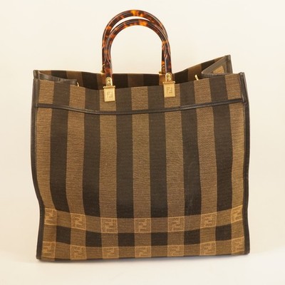 Fendi Sunshine Shopper Tote Bag w COA- Free Shipping USA