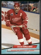 🏒 1992-93 Fleer Ultra  - Gerard Gallant Red Wings #284