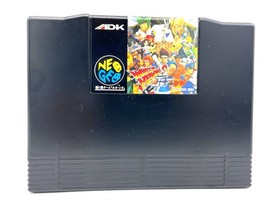 Neo Geo AES  World Heroes 2 JET ROM Cartridge ADK Tested from JAPAN Excellent