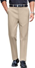 Men's Pants Coofandy Mens Dress Pants Size 30W x 28L Slim Fit Polyester Blend