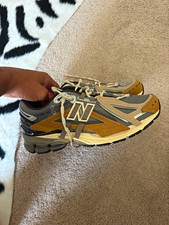 New Balance Men s Low Top Lace-Up Athletic Sneakers Brown/Gray/Beige Rubber