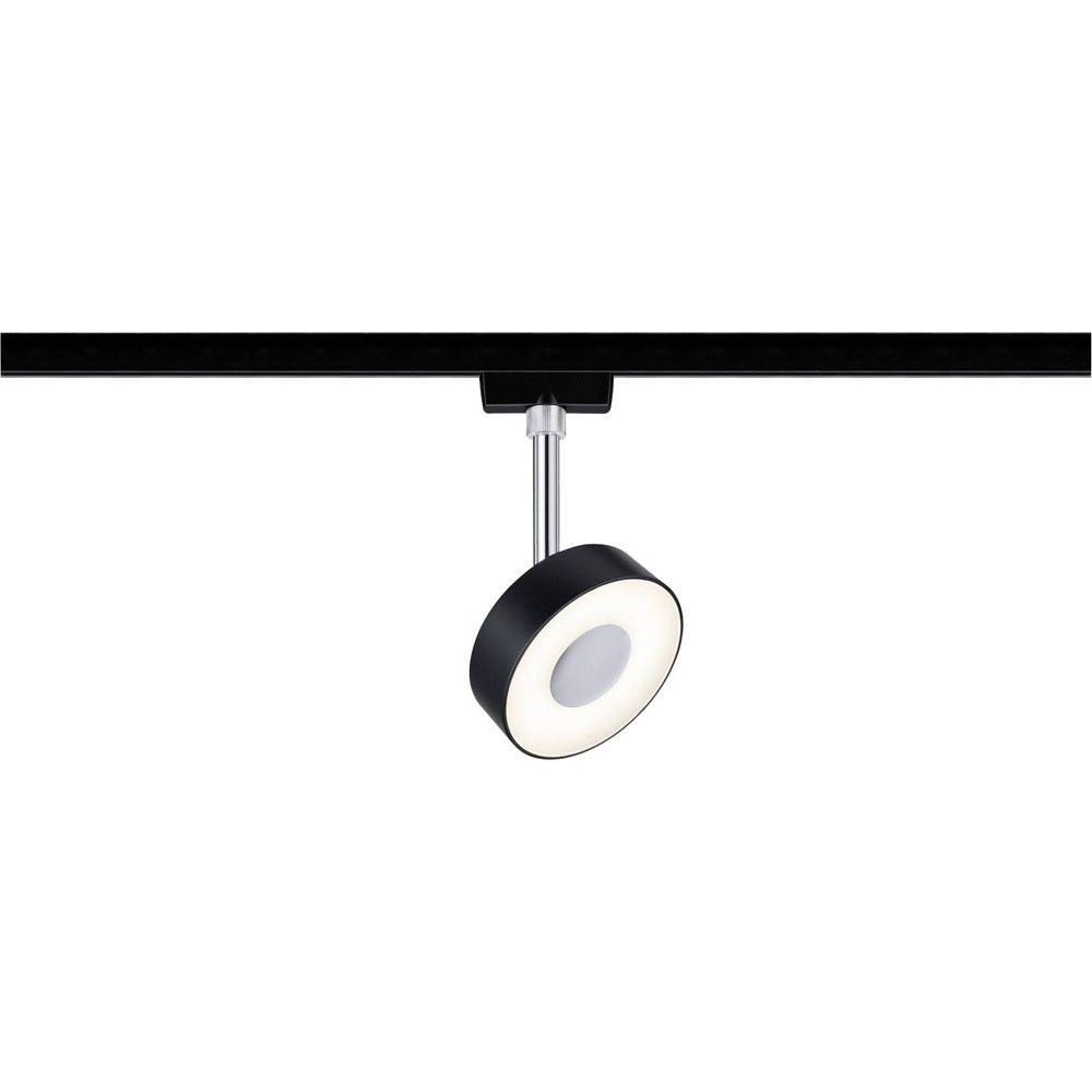 Paulmann URail LED Light 5W Black Matt High Voltage Rail Compatible