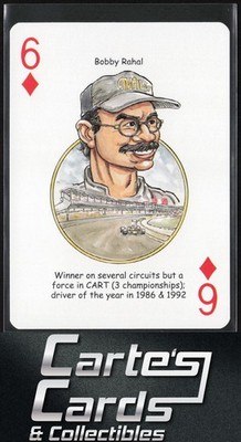 Bobby Rahal 2005 Hero Decks American Racing Heroes Playing Cards #6D