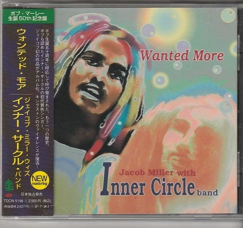 Jacob Miller With Inner Circle Band – Wanted More Japan CD w/obi TDCN-5198