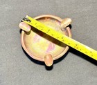 🚨 ANTIQUE/ VINTAGE Copper Brass Cool Collectible Ashtray 3.5” x 1”. 🚬 — photo 5