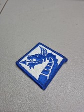 US Army 18th Airborne Corps Patch-Cut Edge-Snow back---Original WW-II*  SUPER