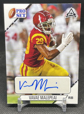 2021 Leaf Pro Set College - Autographs Vavae Malepeai #PS-VM1 (AU, RC)
