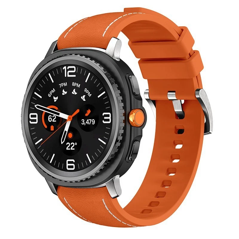 For Samsung Galaxy Watch 8/8 Classic Silicone Leather Strap Bracelet Sports Band - Image 4 of 4