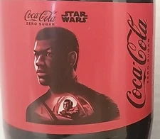 RARE STAR WARS Finn 20oz Coca-Cola Zero Collectors Bottle SEALED Limited Edition