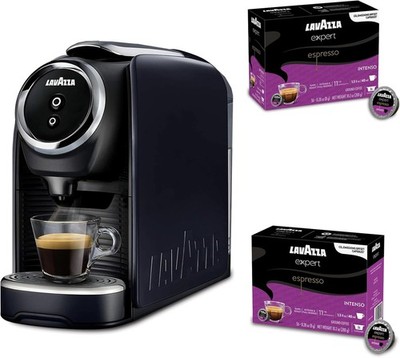 Classy Mini Espresso Coffee Machine   72 Count Intenso Capsules   Compact