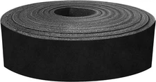 9-10 OZ Black Latigo Leather Straps, Belts, Strips 6'' INCH WIDTH-84''INCH LONG