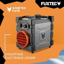 Chauffage électrique FUXTEC FX-EH2 – 2000 W PTC IP24 pour garages et ateliers