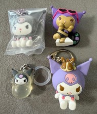 Sanrio Kuromi Flocked Capsule Toy Set Oyster, Limited Edition, Like