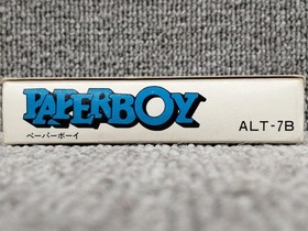ALTRON Famicom Soft Paperboy Used