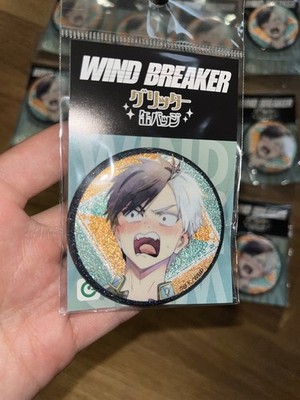 Wind Breaker Hakura Button 