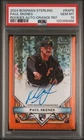 PAUL SKENES AUTO PSA 10 2024 Bowman Sterling ROOKIE Orange Refractor /75 RC 🔥