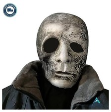 Halloween Skull Mask Adult Natural Latex Horror Full Head Costume Party Cosplay