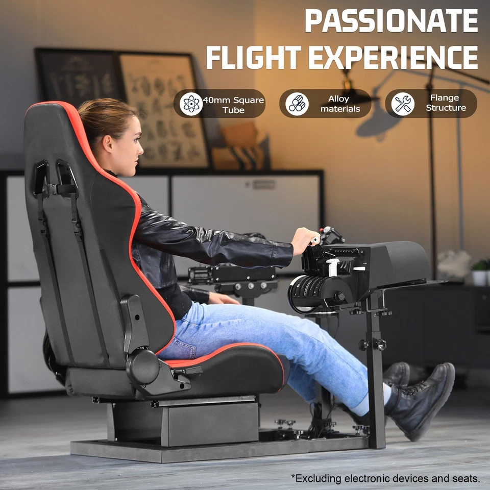 Marada Double Shift Lever Flight Game Stand Fit Thrustmaster Logitech X52 PRO - Image 3 of 4