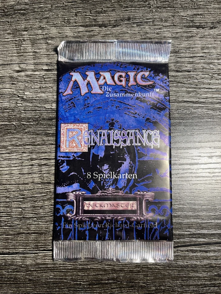 1 Pack-Magic the Gathering MtG Renaissance 1x Booster Pack German 1995 Sealed - Image 3 of 4