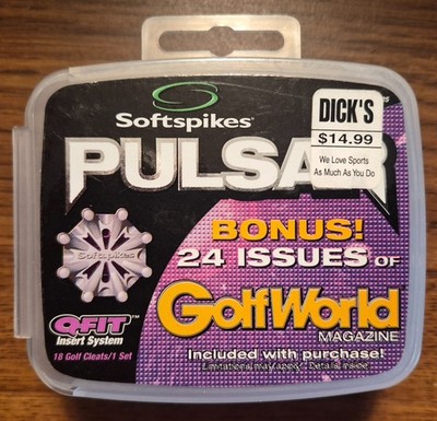 Softspikes PULSAR QFIT Golf Cleats 18 Spikes