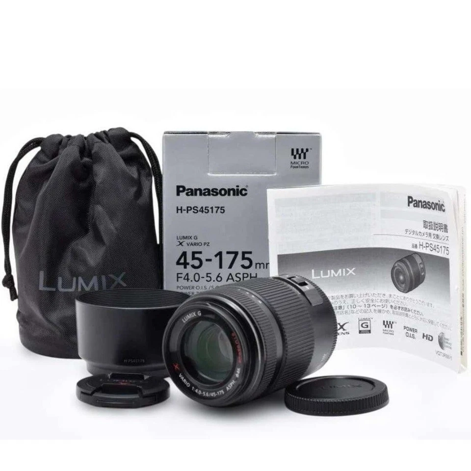 Objectif zoom Panasonic Lumix 45-175 mm f/4-5,6 Gx vario Pz pour micro... - Photo 2/3