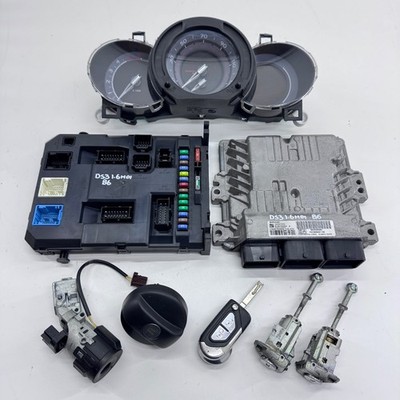 CITROEN DS3 MK1 ECU KIT 9800268980 ENGINE 114HP 1.6 E-HDI DIESEL 9HD 9H05 09-16