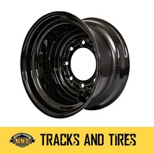 Gloss Black Bolt Hole Rimwheel For 12-16.5 Skid Steer Tires Gloss Black Bolt Hole Rimwheel For 12-16.5 Skid Steer Tires