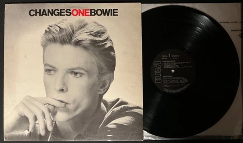 DAVID BOWIE CHANGESONEBOWIE UK FIRST PRESS 1976 RCA RS 1055 A-1U B-1U VG+/VG+