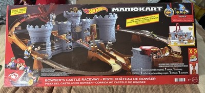 Hot Wheel Mario Kart Bowser Castle Raceway New In Semi Damaged Box See Photos