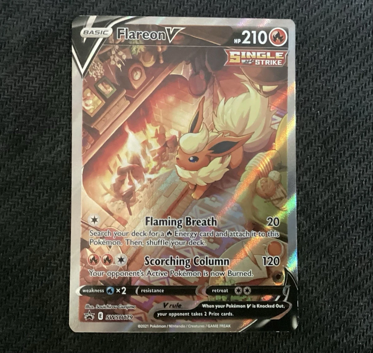 Flareon V Pokémon TCG Cards for sale | eBay