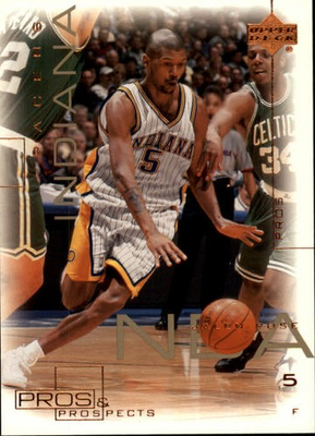 #ad #ad 2000 01 Upper Deck Pros and Prospects #33 Jalen Rose BSK $0.99