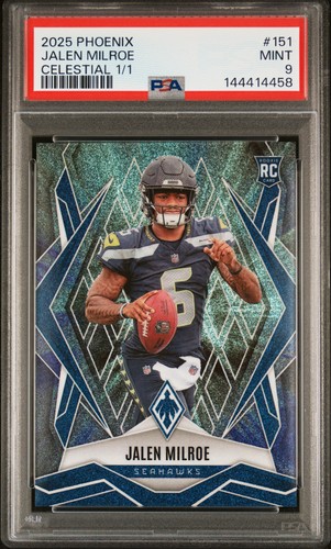Jalen Milroe [Celestial] #151 2025 Panini Phoenix card