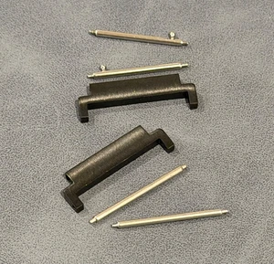18mm à 20mm Adaptateur de sangle de montre - Convertisseurs de lug noir pour Casio AE-1200WH