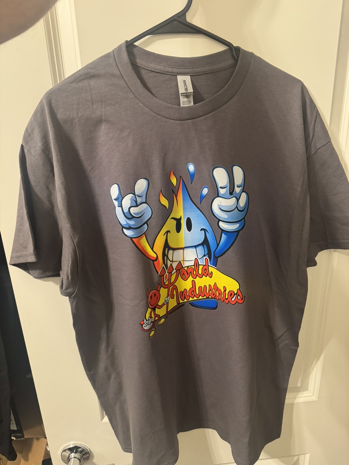 Tshirt With Flameboy And Wet Willy world industries-image
