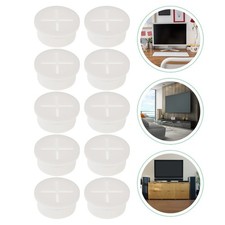 20 Pcs Desk Wire Hole Cover Wall Grommet for Cables Management Grommets